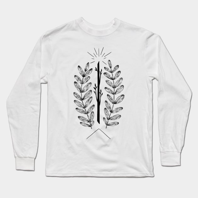 Magic Wand Long Sleeve T-Shirt by erinalise